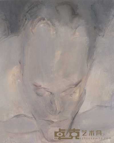 毛焰 2004年作 THOMAS肖像 32×40cm